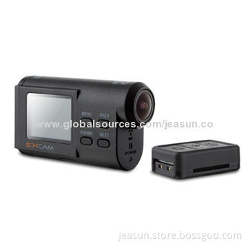 1,080P Waterproof Wearable Wide Angle Action Camera with 1.5-inch LCD, RF Bidirectional Remote